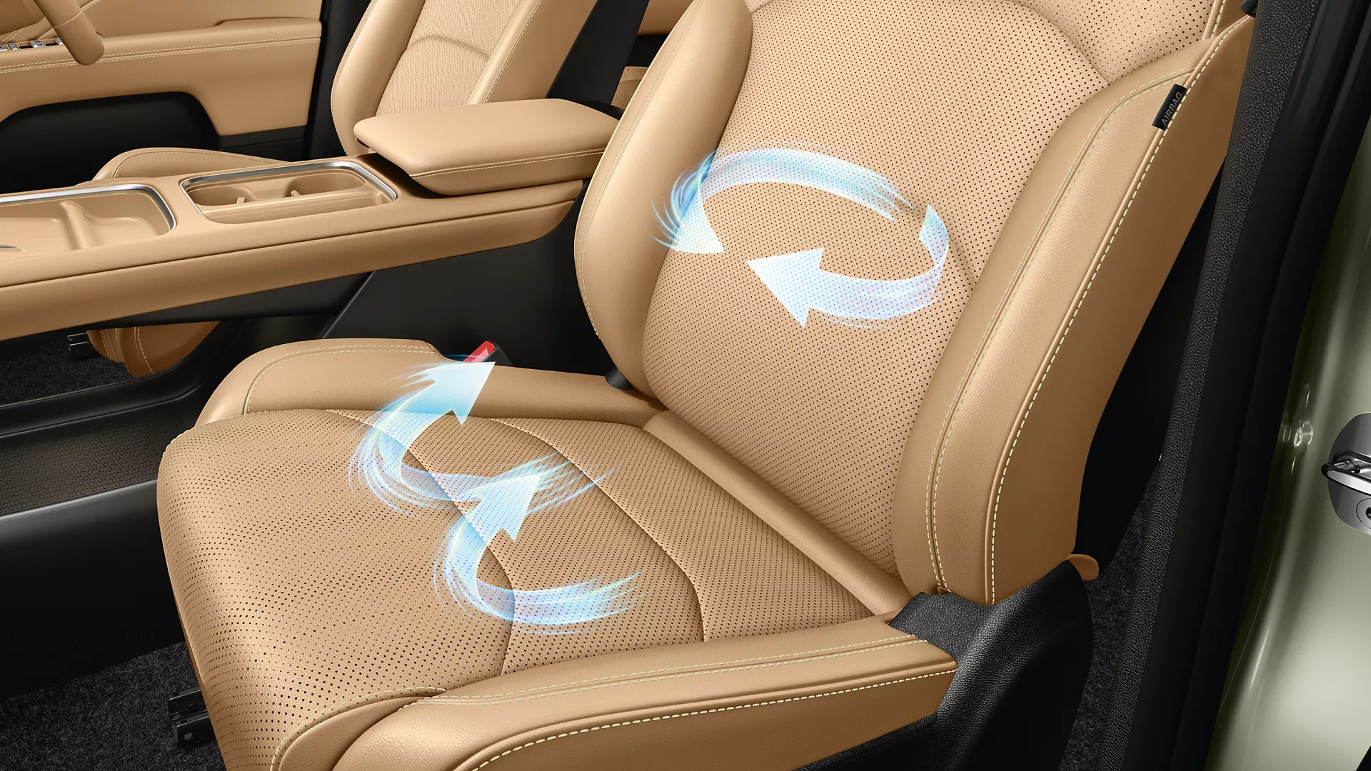 FRONT VENTILATED SEATS