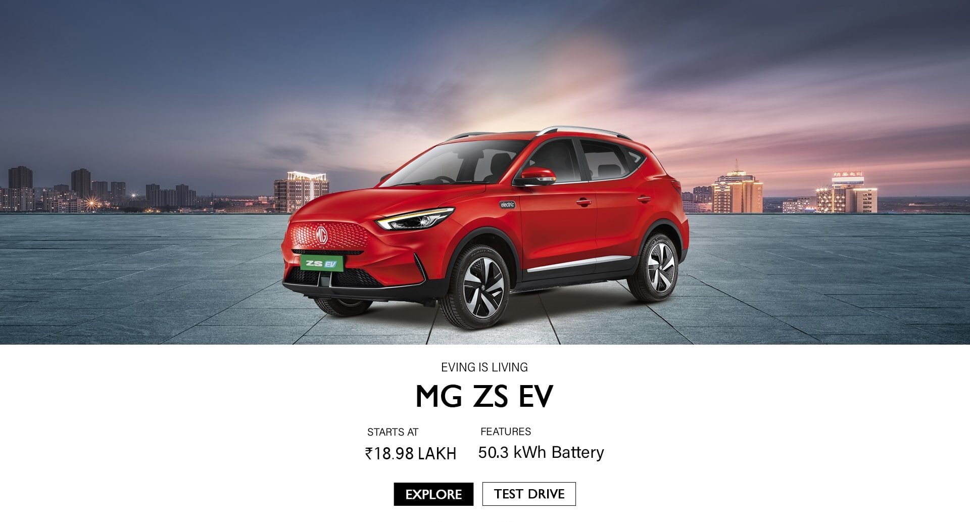 MG ZS EV Secunderabad